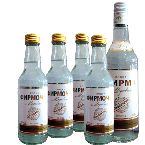 Водка Фирма медовая 0,5л