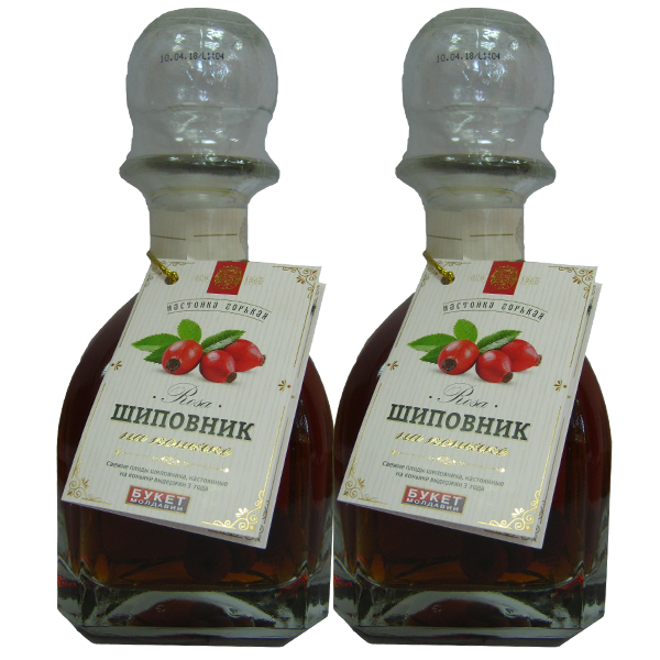 Настойка Шиповник на коньяке 0,5л