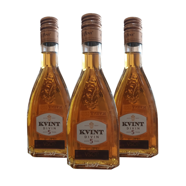 Дивин KVINT 5 лет DREAM 0.5л 0.25 л