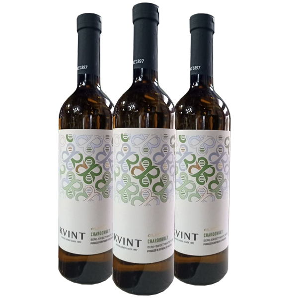 Вино Шардоне полусладкое 0,75 л